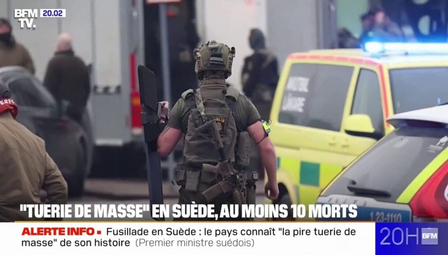 Tuerie Suède 10 morts