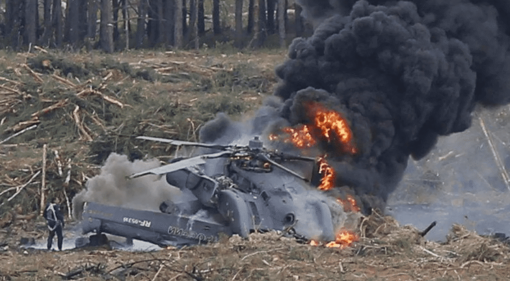 &lsquo;écrase en Amérique et son équipage est blessé