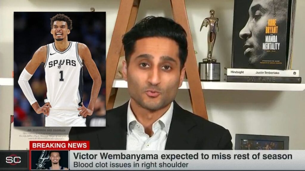Wembanyama out saison NBA