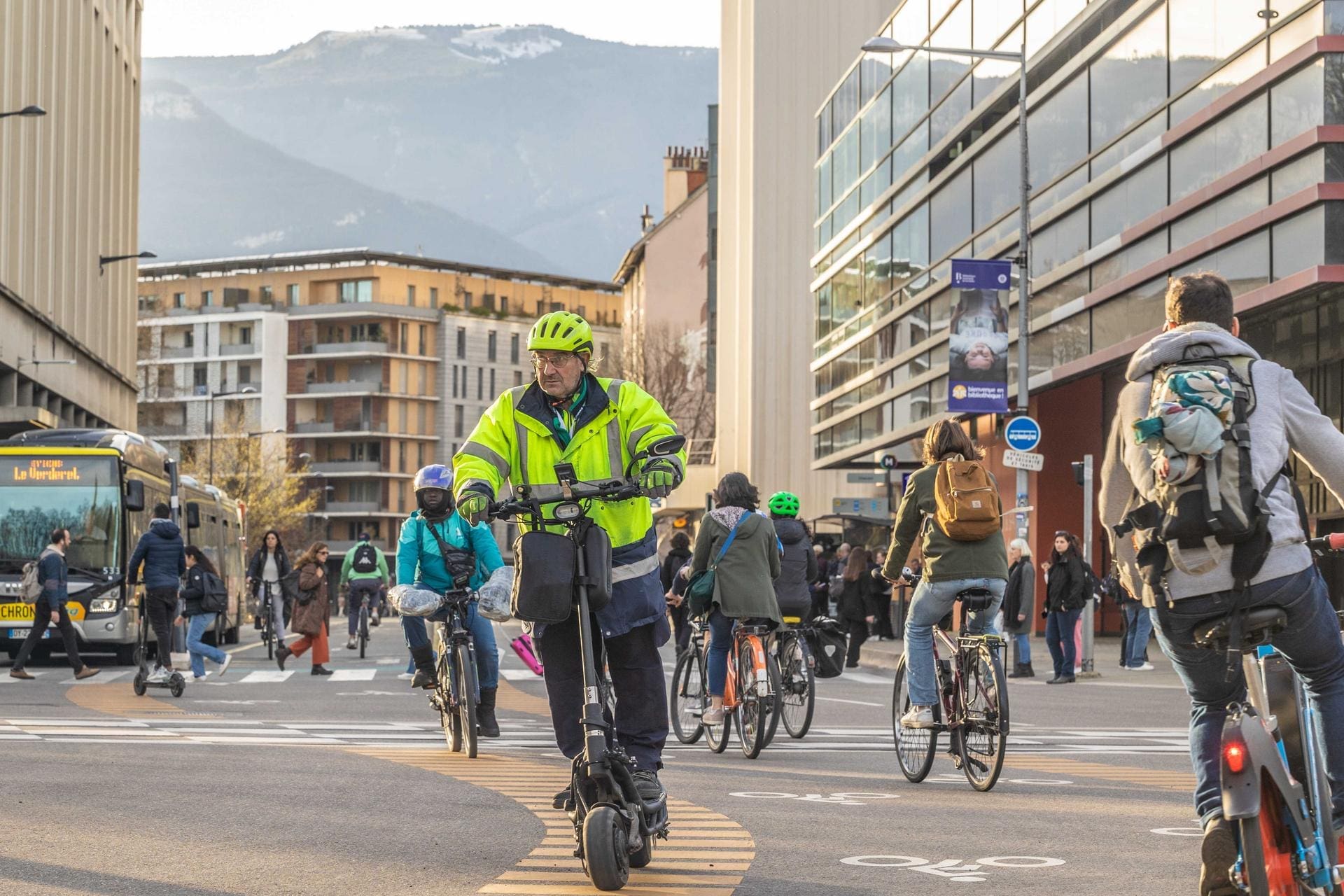 Collecte de données pour améliorer la sécurité des cyclistes