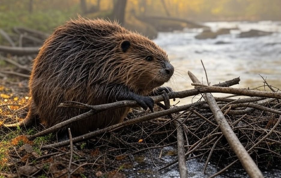 INSOLITE - En Tchéquie, des castors réalisent un barrage dont la construction était bloquée par des procédures administratives