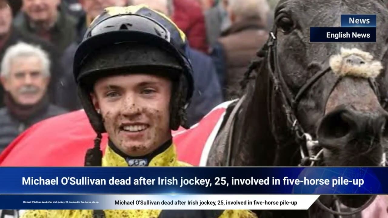 Décès à 24 ans du Jockey irlandais Michael O’Sullivan, des suites d’une chute en pleine course