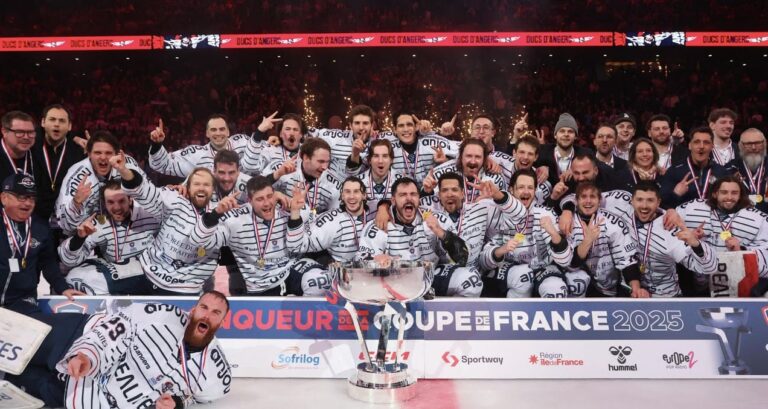 Hockey sur glace: Angers vainqueur de&nbsp;la Coupe de France face à Grenoble