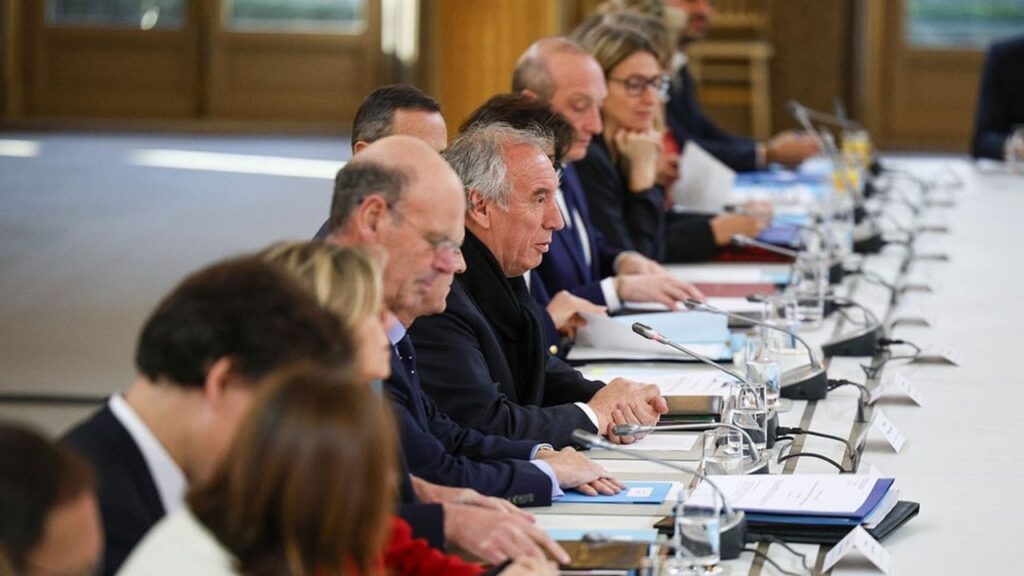 Premier conseil des Ministres du nouveau gouvernement Bayrou