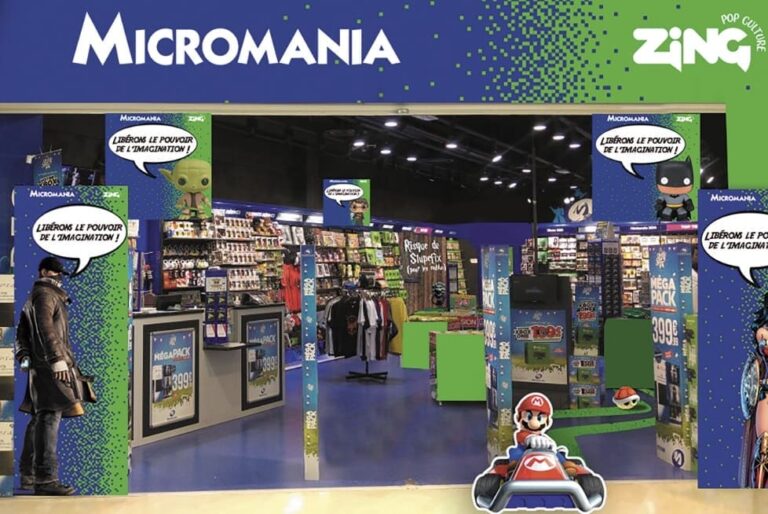 Les magasins de jeux vidéo Micromania sont à vendre !