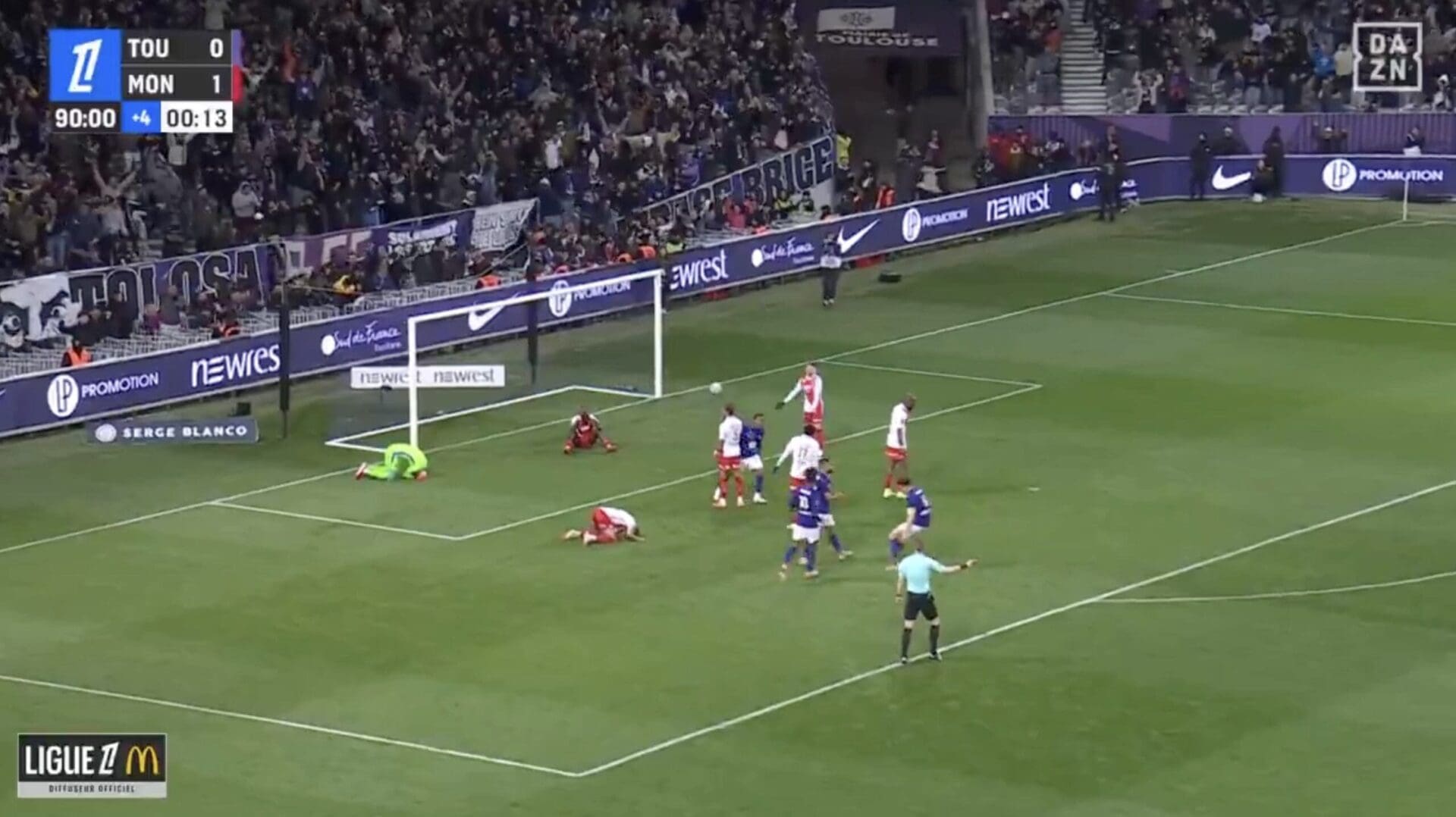 Ligue 1 - Monaco encore freiné à Toulouse (1-1), Biereth mieux que Neymar