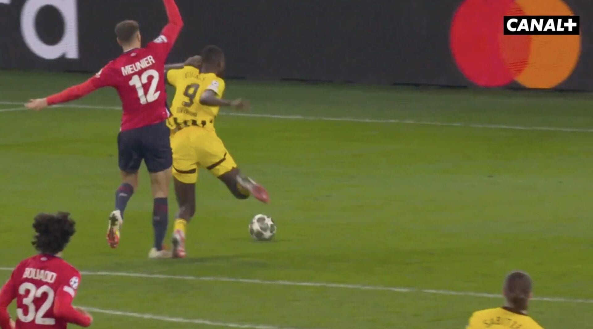 La tristesse des Lillois, éliminés par Dortmund en Ligue des Champions