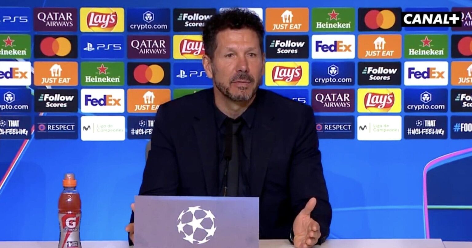 Diego Simeone après Atlético Real