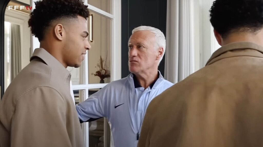 Deschamps accueille Doué