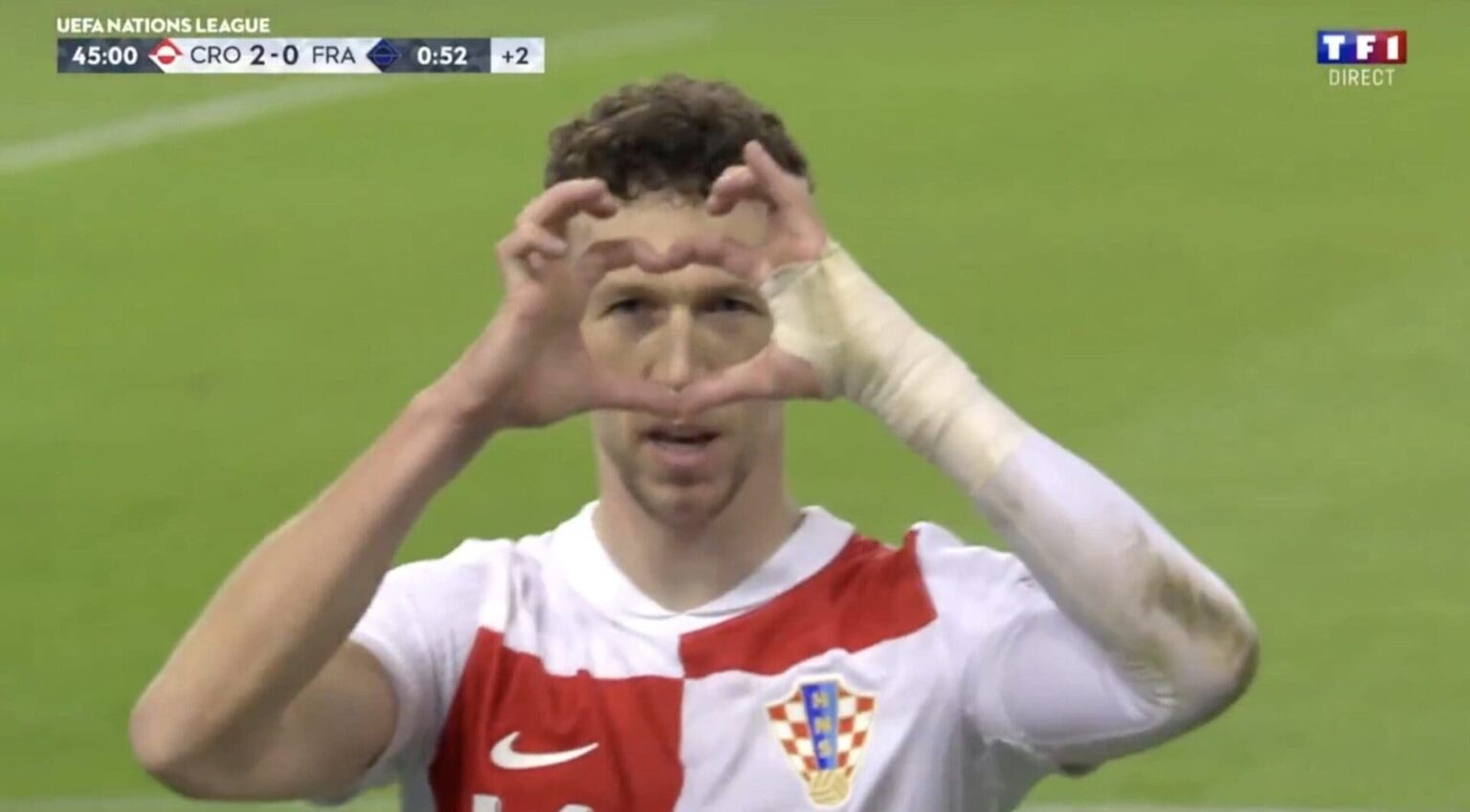 Perisic Croatie 2-0 France