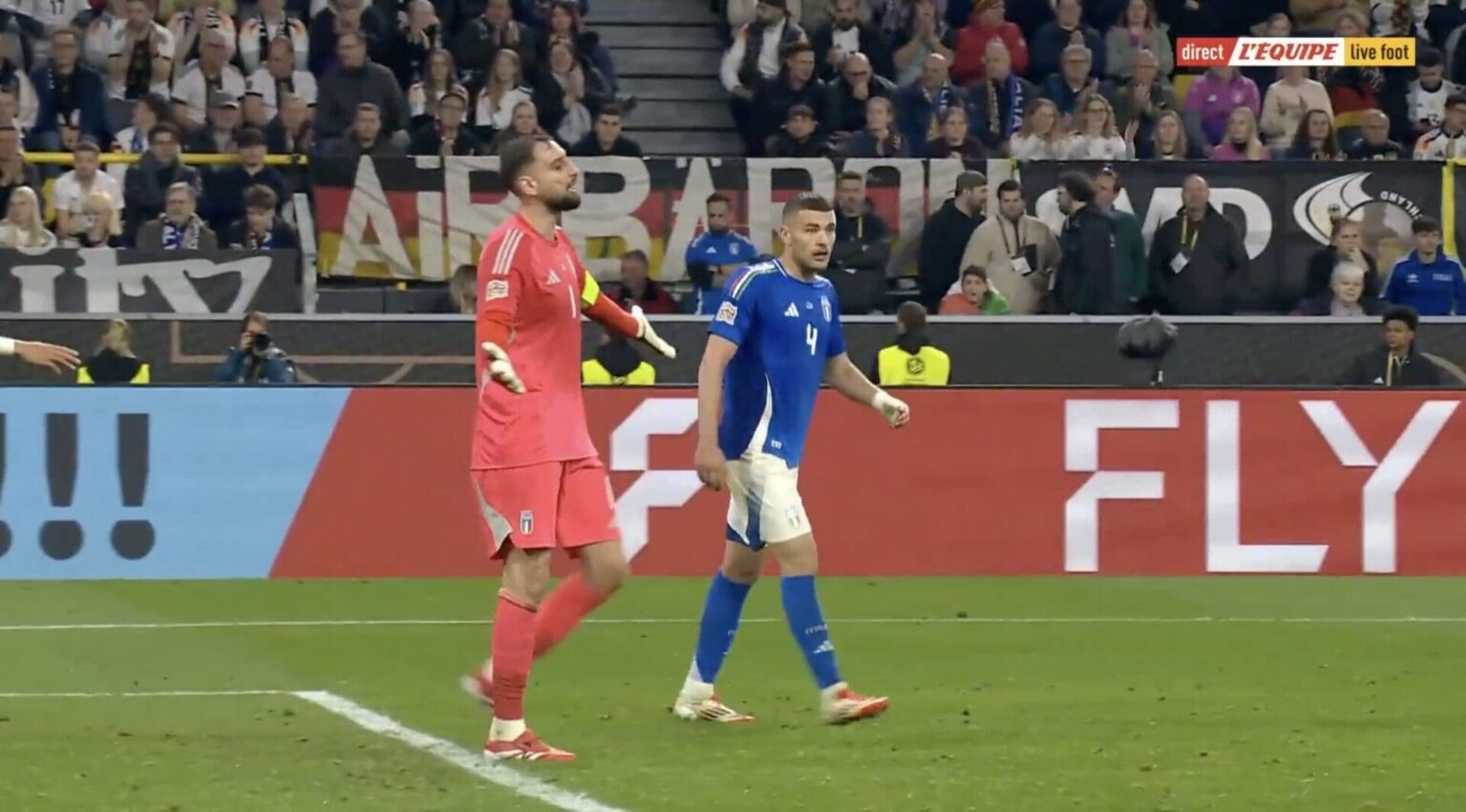Italie 0-3 Allemagne