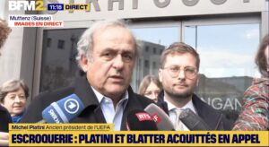 "Il fallait m'empêcher d'être président de la FIFA" : Michel Platini réagit à sa relaxe définitive