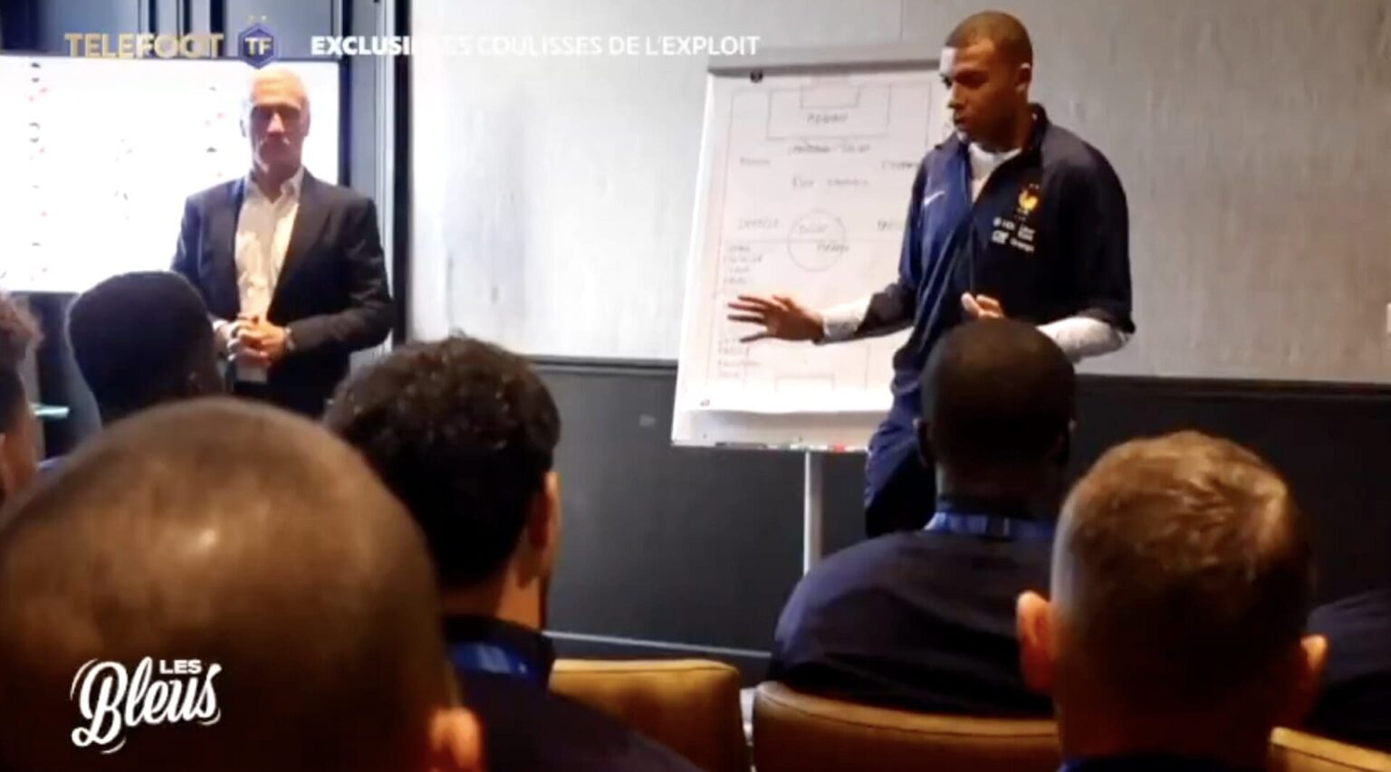 Discours Kylian Mbappé avant France Croatie