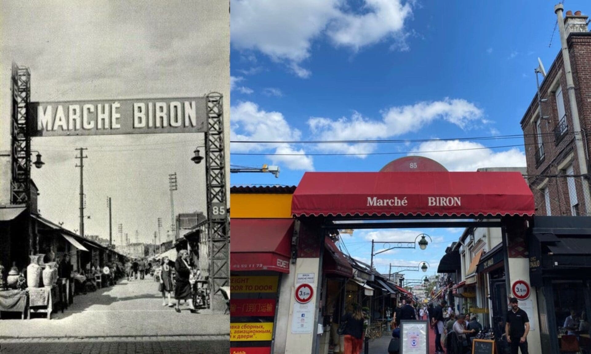 Le marché Biron célèbre son centenaire avec une exposition en plein air