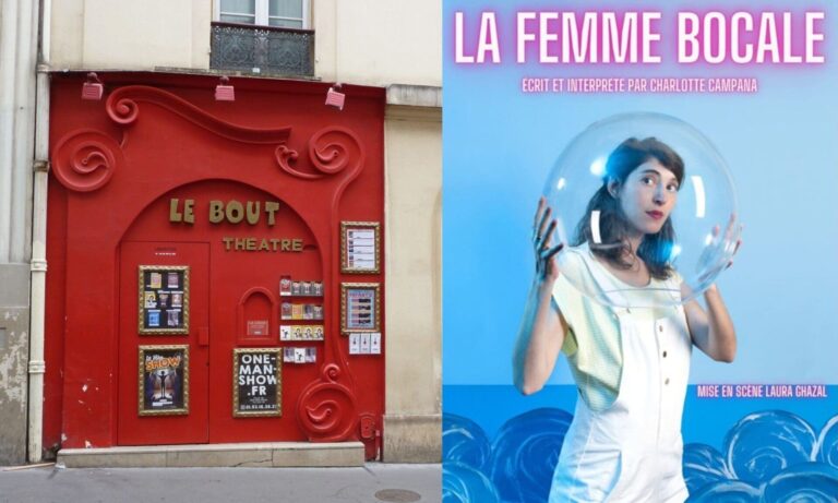 “La Femme Bocale” : Charlotte Campana secoue les tabous avec humour au Théâtre Le Bout