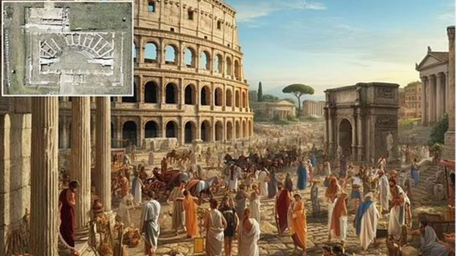 &lsquo;effondrement de la Rome antique… une cité perdue et isolée émerveille les scientifiques avec de nouvelles preuves