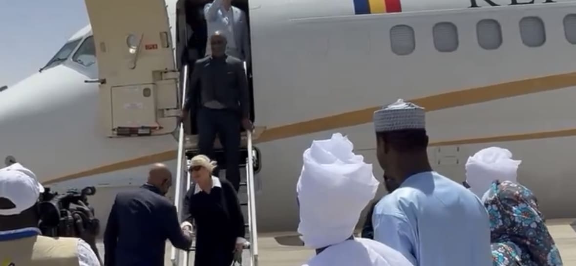 Marine Le Pen est arrivée au Tchad pour rencontrer le Président Déby