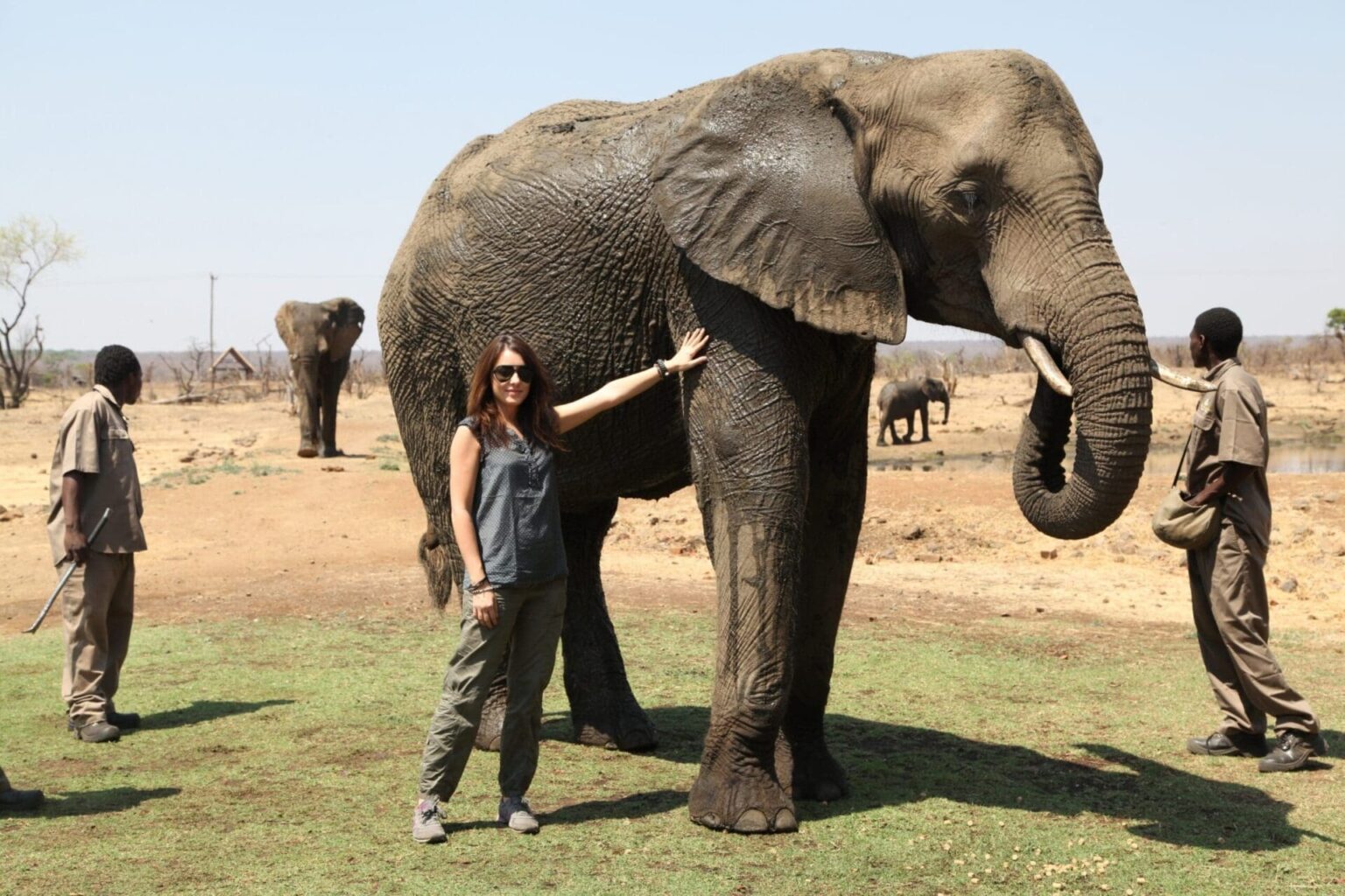 Jessica Pierné au Ziwbabwe