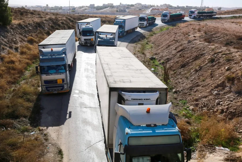 La jordanie annonce l'ouverture du point de passage de jaber à la frontière avec la syrie 24 heures sur 24 à partir de dimanche