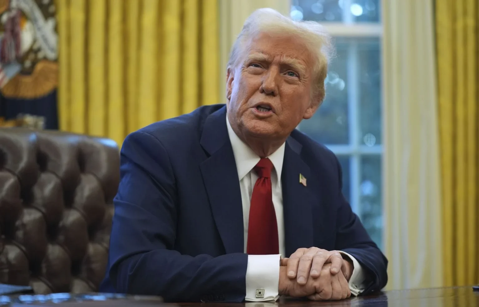 Le président américain Donald Trump