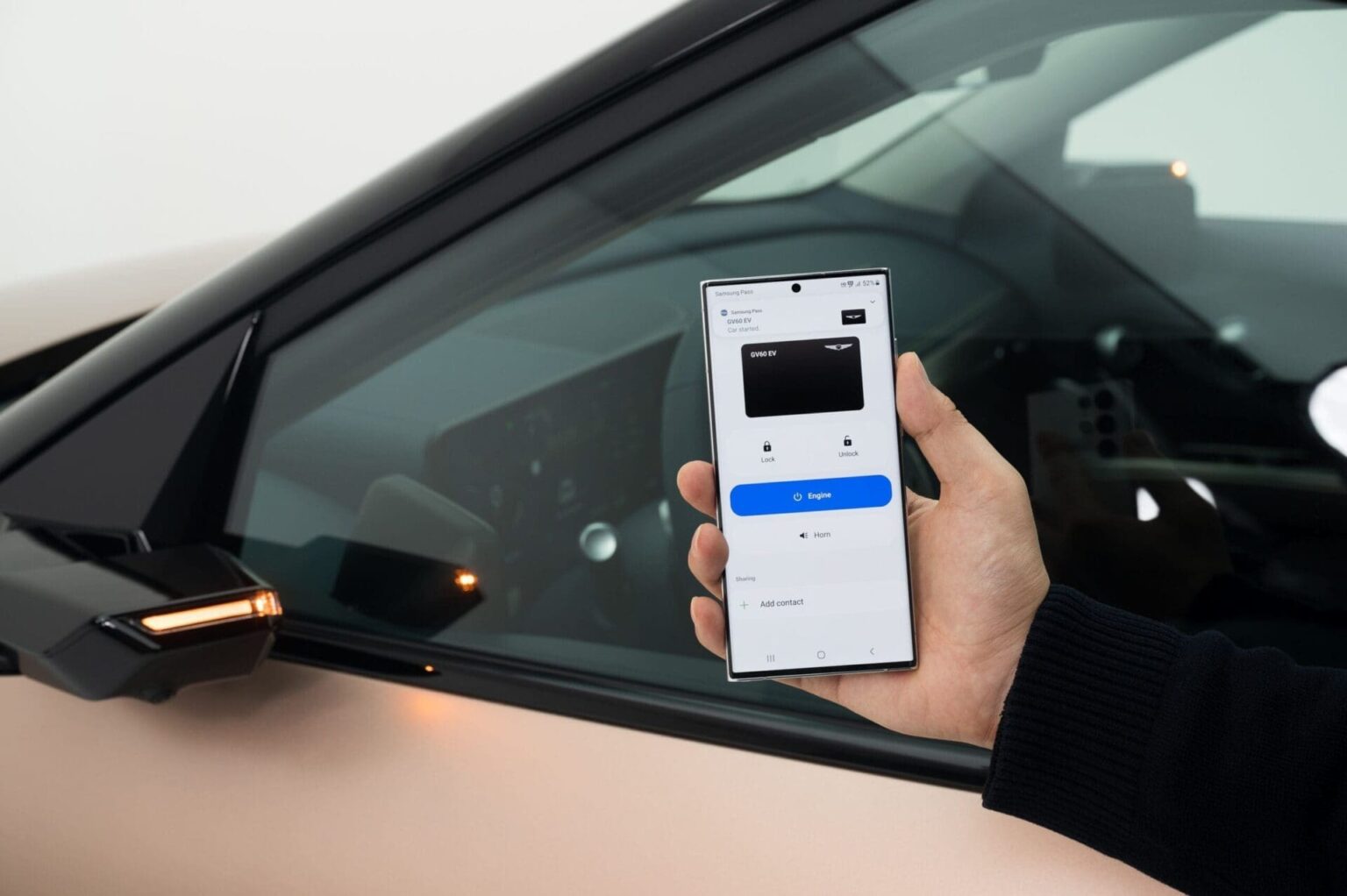 Les téléphones Samsung fonctionnent comme des clés numériques pour les voitures