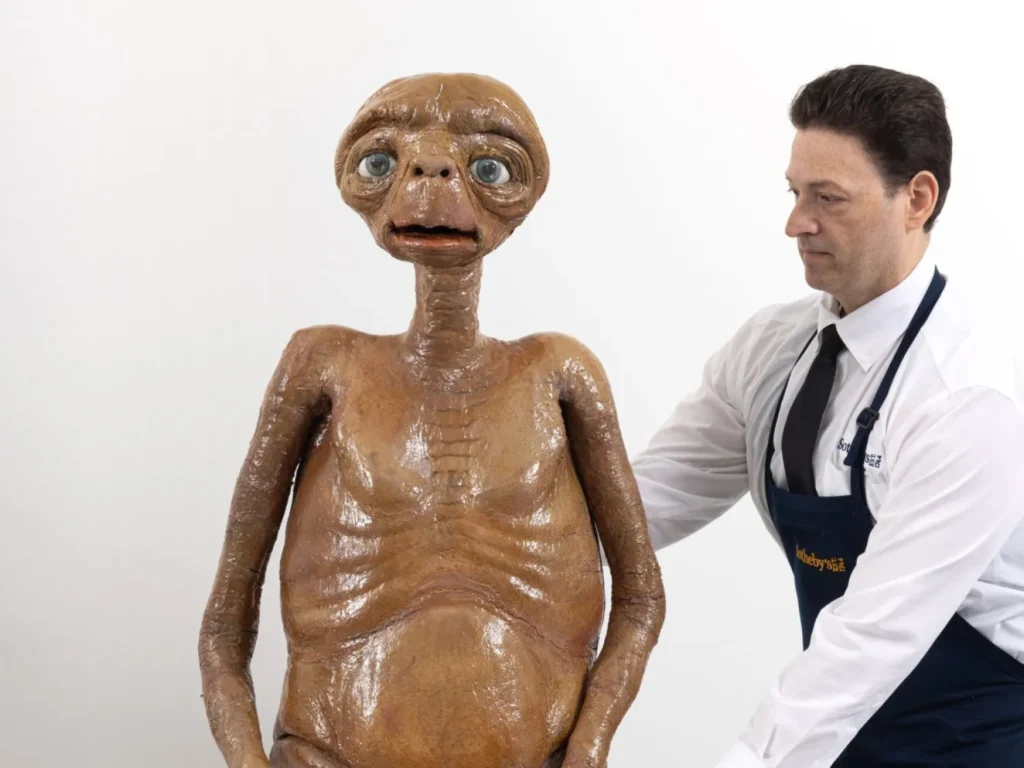 L’extraterrestre E.T. .. mis en vente