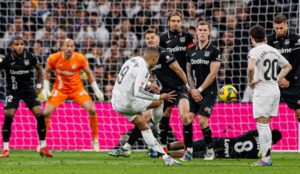 Mbappe coup franc Leganes