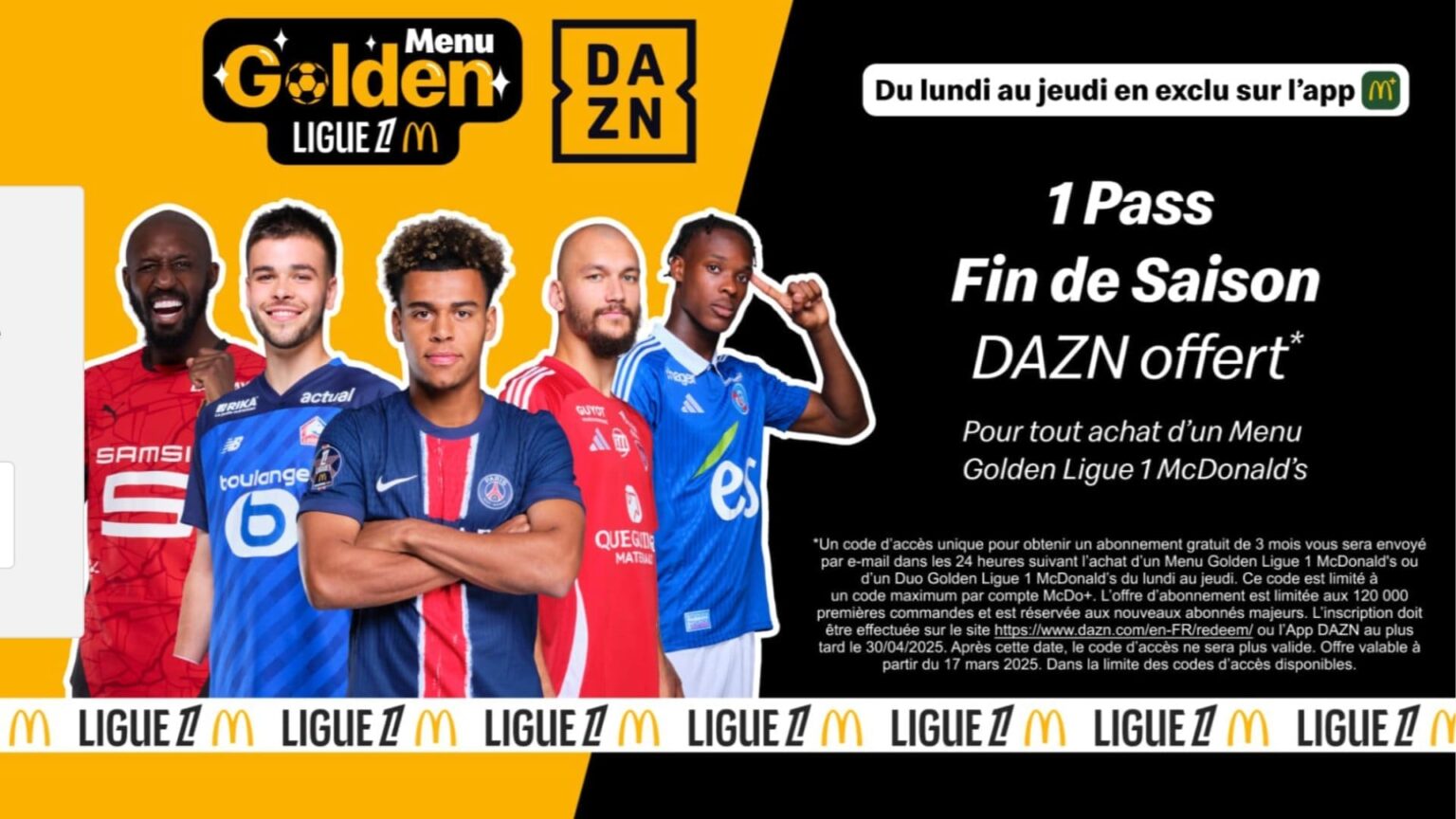 Mcdo L1 DAZN