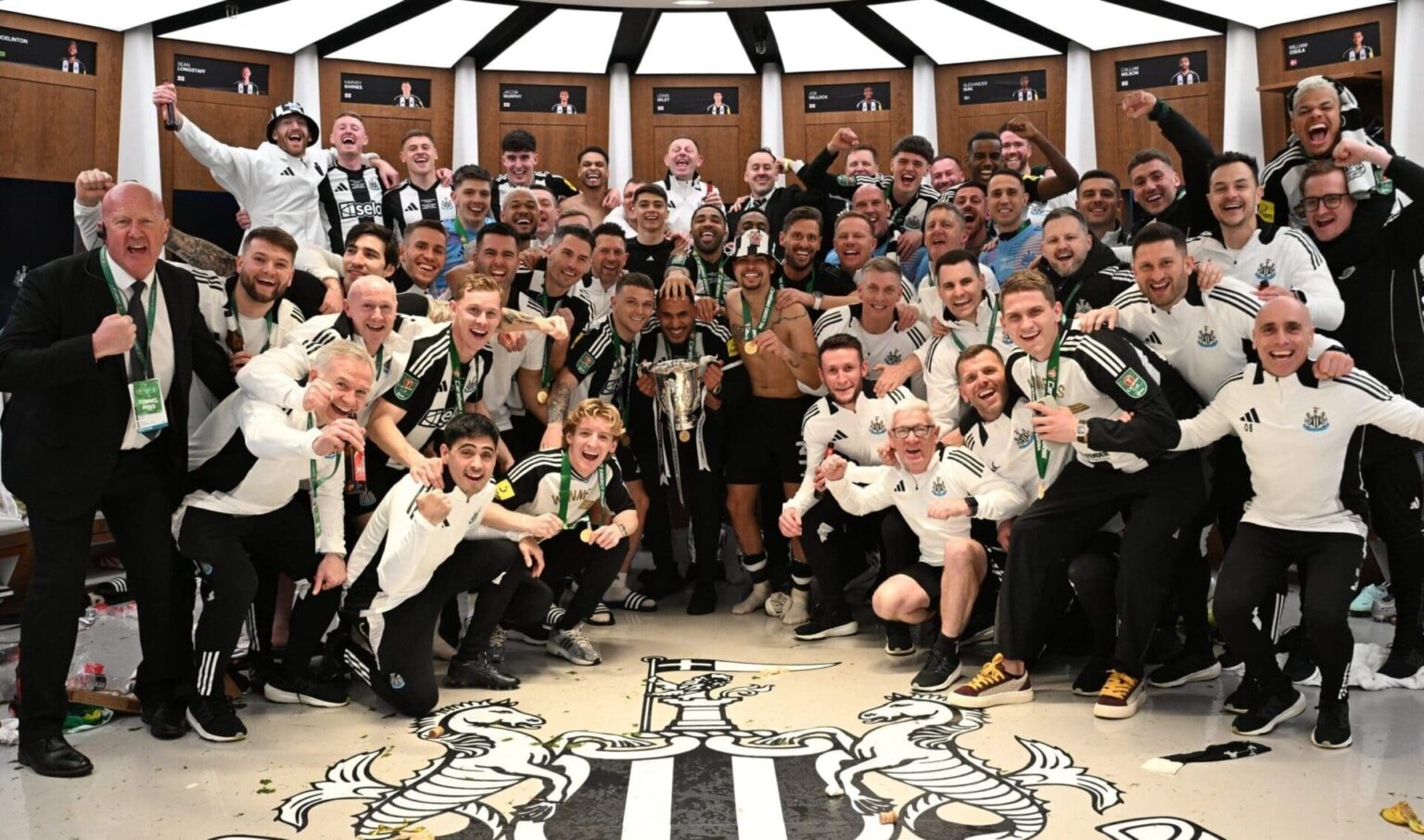 Newcastle won League cup