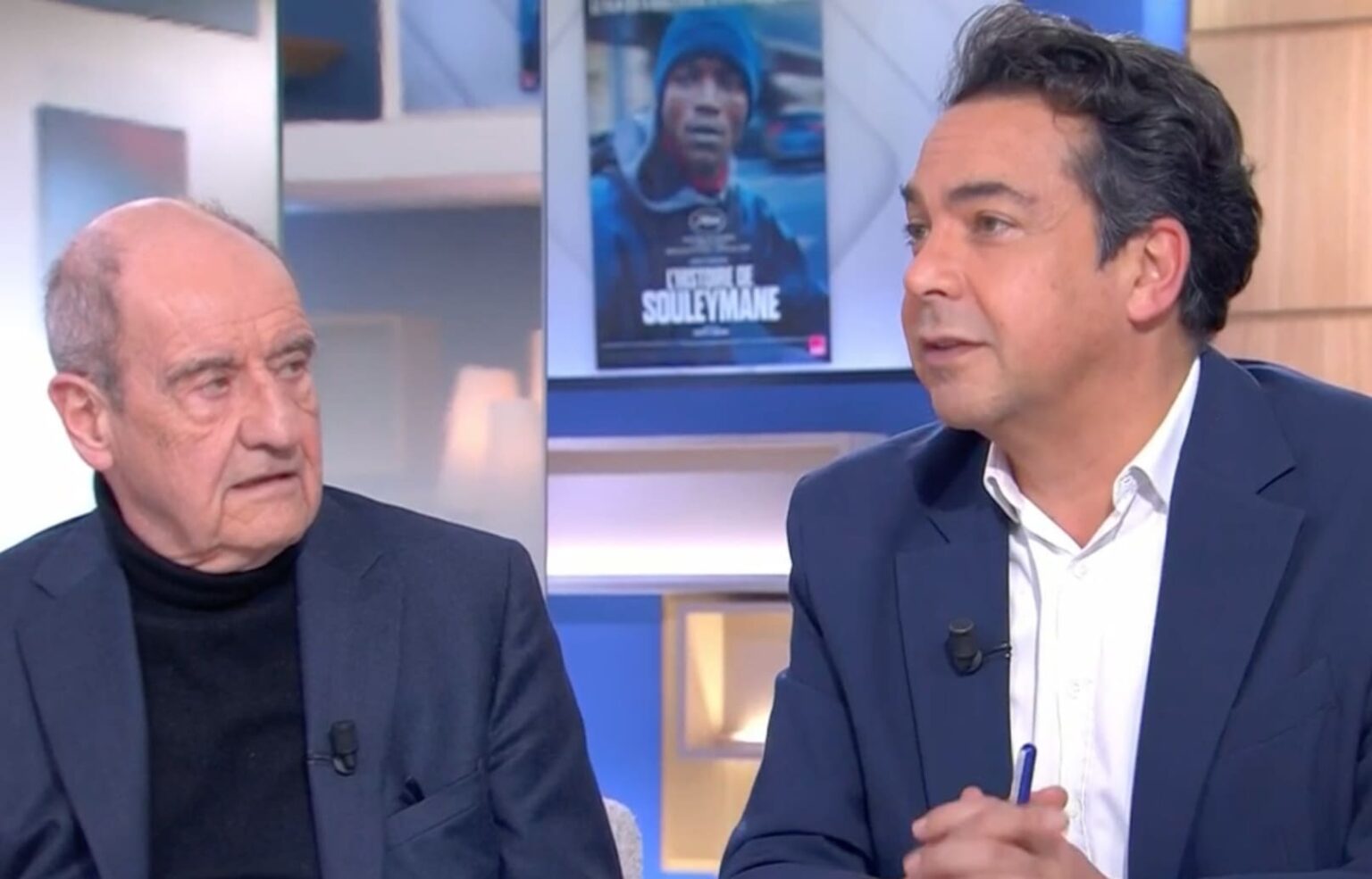 Patrick Cohen Abou Sangaré C à vous France 5