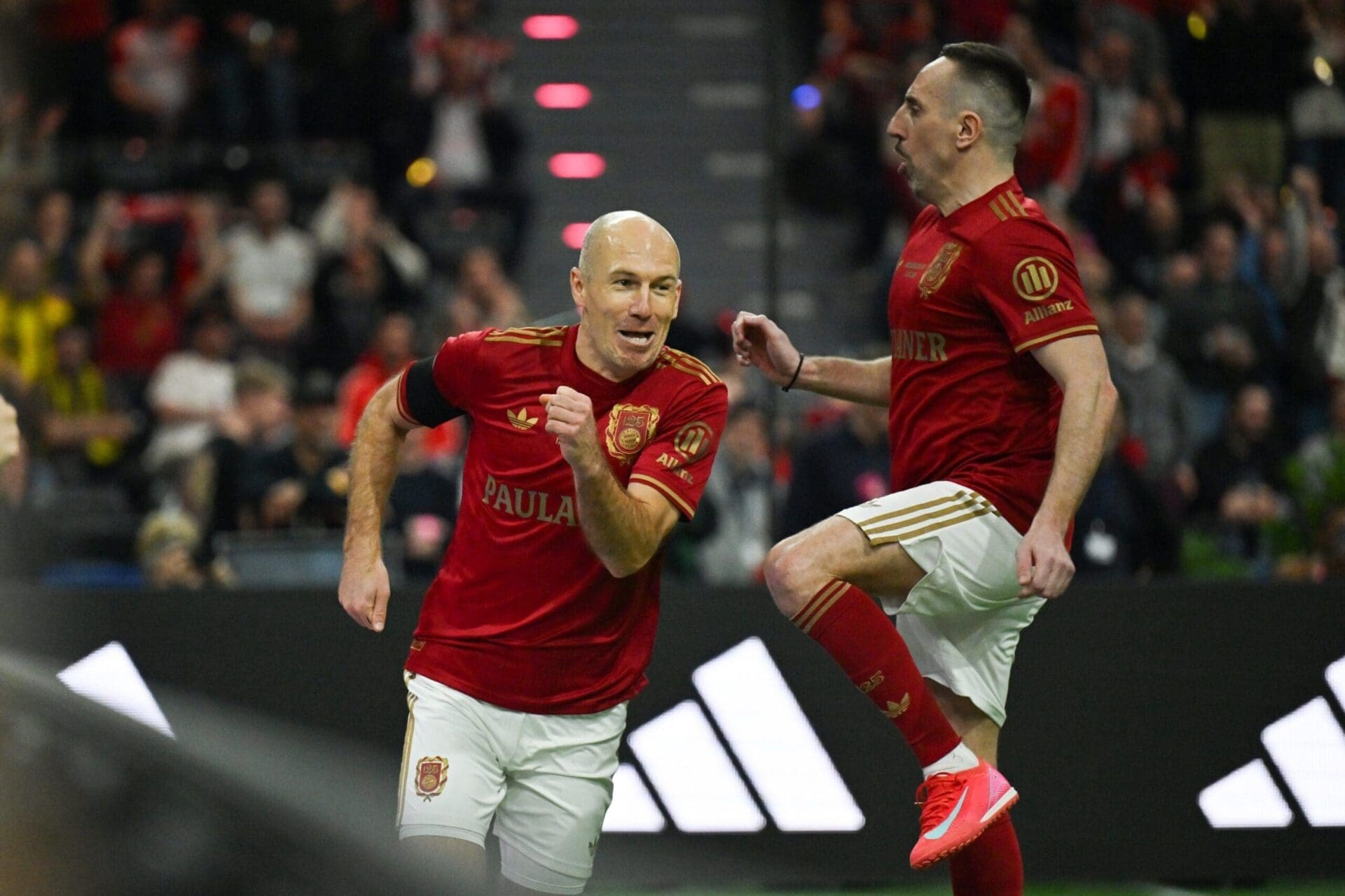 Vainqueur de la Coupe Beckenbauer avec le Bayern, Franck Ribery montre encore de beaux restes