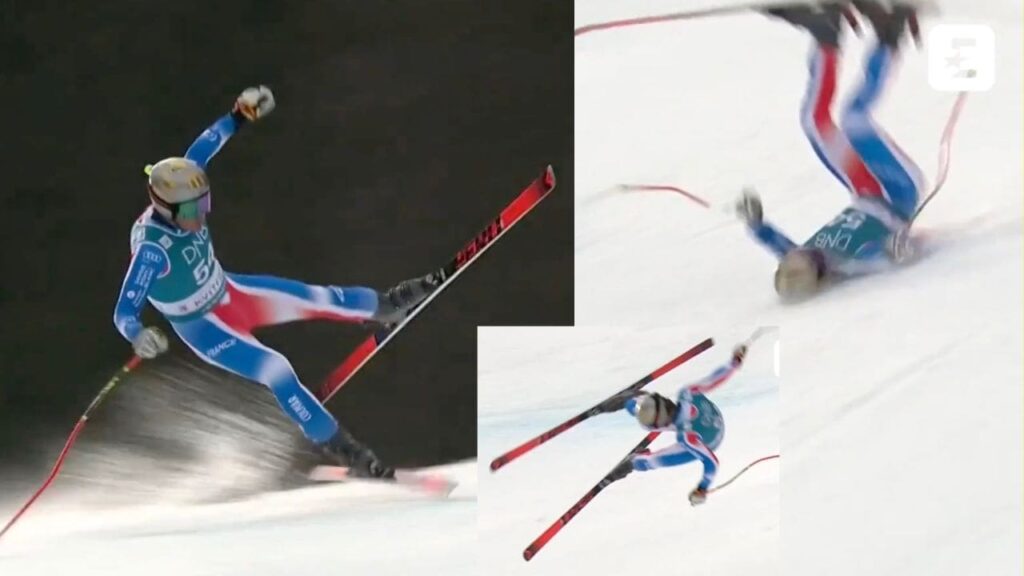 Ski Charles Gamel Seigneur chute