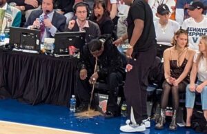 Malade, le comédien Tracy Morgan vomit sur le parquet des Knicks à New York