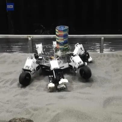 Un robot chinois pour l'extraction de minéraux dans l'espace