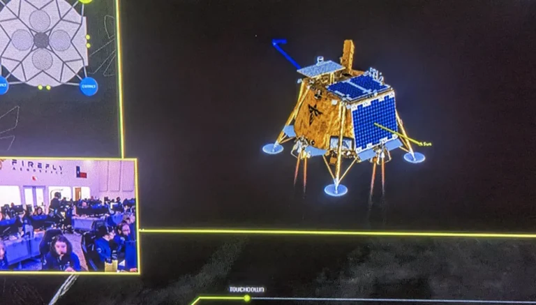 Une sonde spatiale américaine atterrit sur la Lune