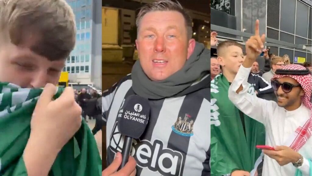 fans Newcastle Arabie Saoudite