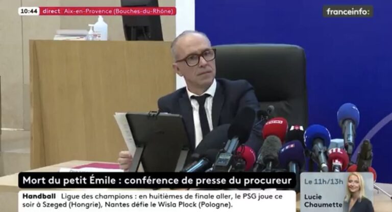 Meurtre du petit Émile : le procureur indique que la piste familiale n’est pas refermée