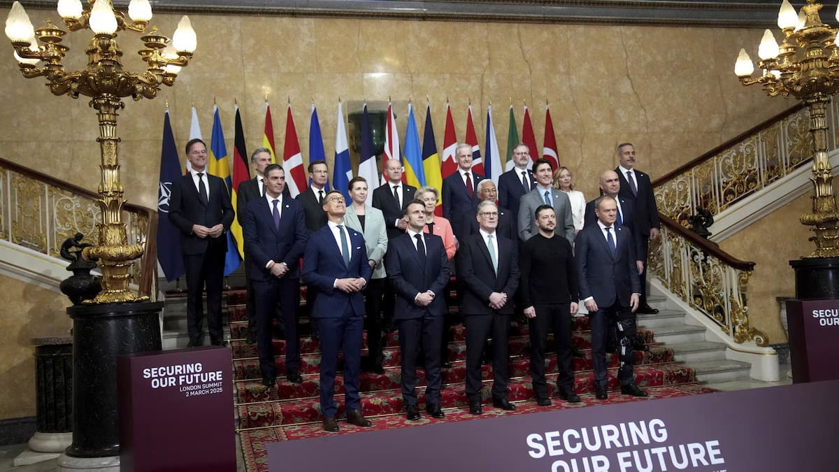 Zelensky à Londres: le Premier ministre britannique évoque «un moment unique pour la sécurité de l’Europe»