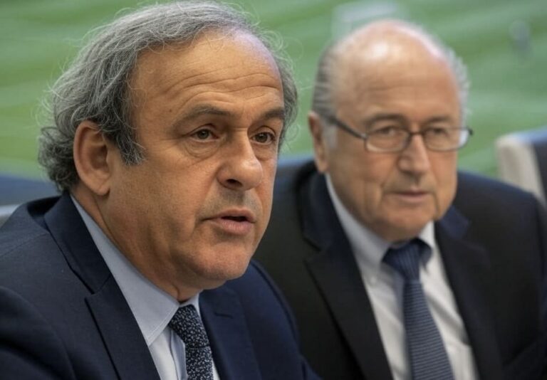 20 mois de prison avec sursis requis contre Michel Platini et Sepp Blatter