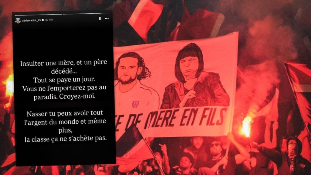 insultes famille Rabiot mere fils