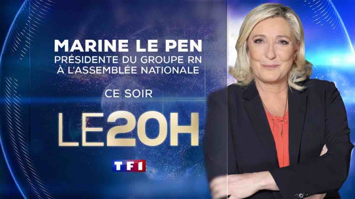 Après sa condamnation, Marine Le Pen s’exprimera ce soir au JT de 20H sur TF1
