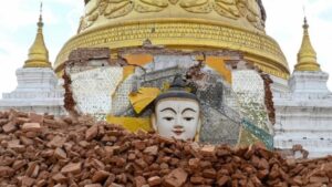 Le séisme en Birmanie détruit des milliers de sites religieux et historiques