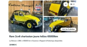 Il perd sa 2 CV pour alcoolémie et la retrouve sur Leboncoin avant son procès