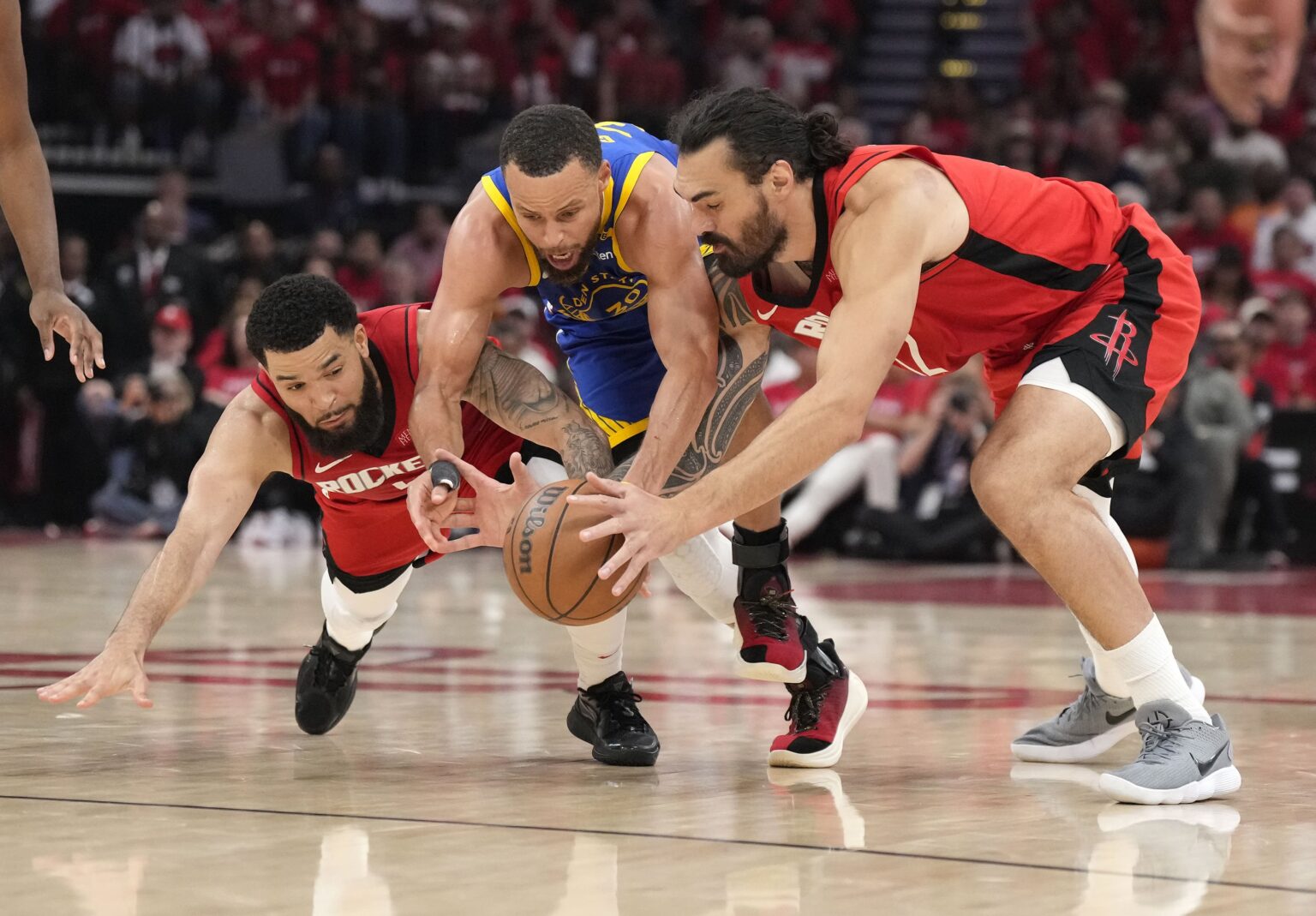 Warriors Rockets Basketball