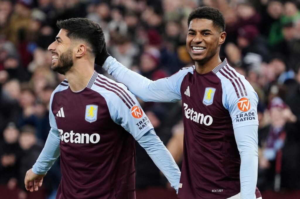 Asensio Rashford Brighton Villa