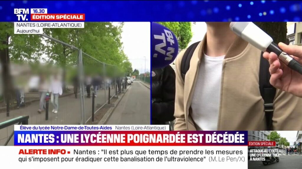 Attaque meurtrière au couteau dans un lycée à Nantes: Justin, l'agresseur présumé, avait diffusé un manifeste aux accents d'écologie radicale