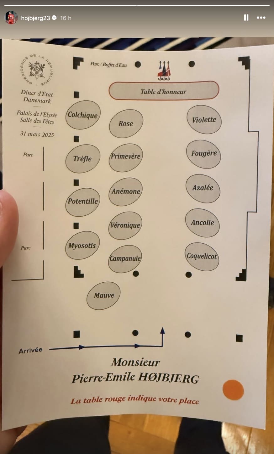 — Le Milieu De Terrain De L’om Pierre-Emile Højbjerg Invité Surprise À L’elysée