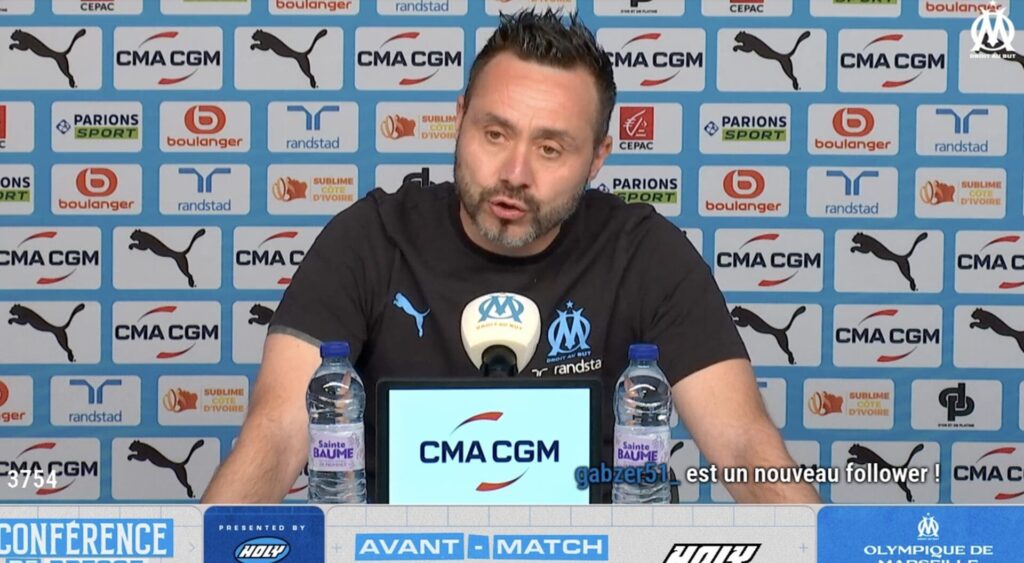 De Zerbi connait la taupe à l'OM