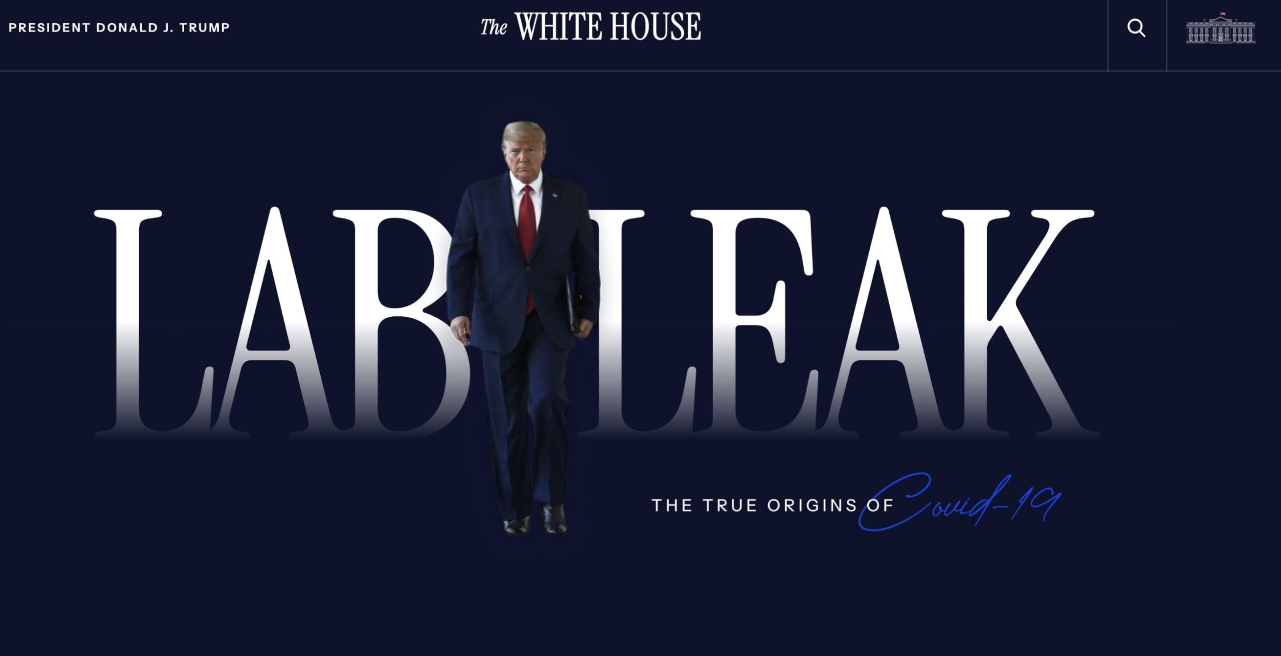 Les Etats-Unis reconnaissent officiellement qu'un "incident en laboratoire" a été à l'origine de la Covid-19