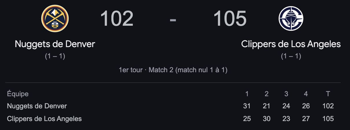 — Leonard Vs Jokic